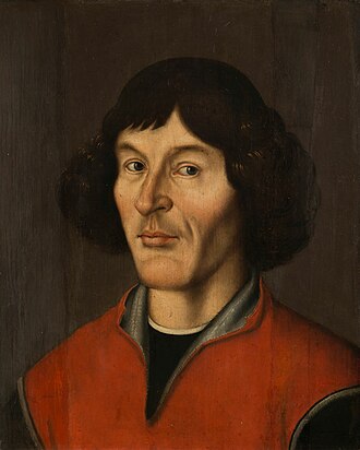 A painting of Nicolaus Copernicus