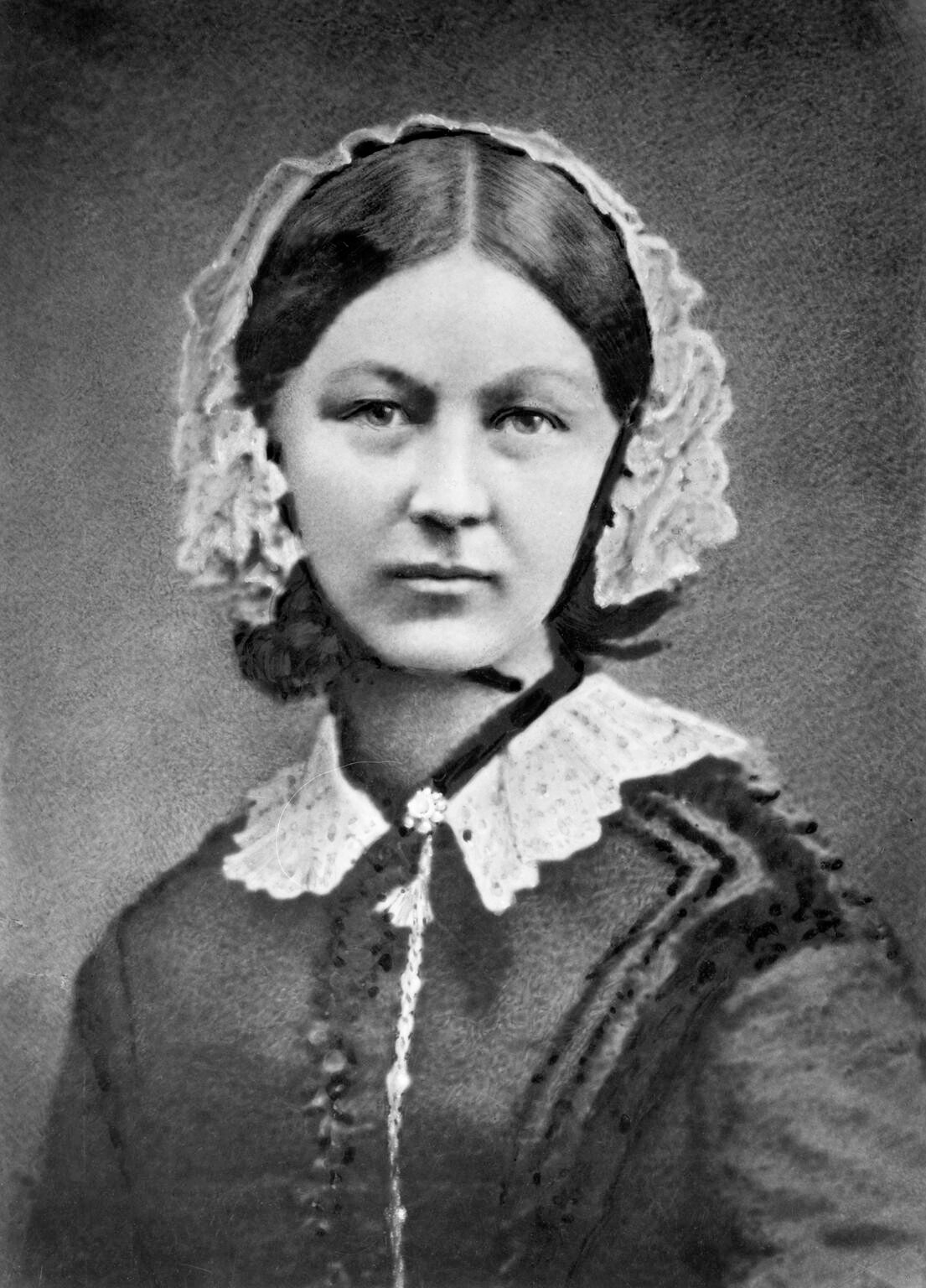 English nurse and statistician Florence Nightingale